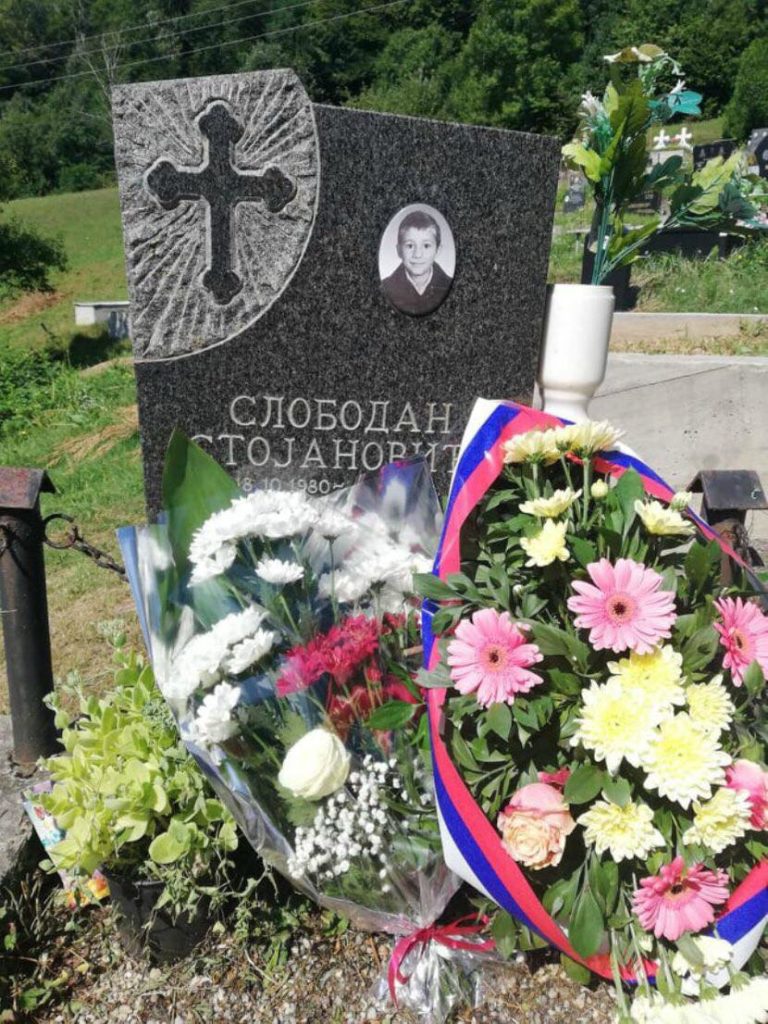 Парастос дјечаку мученику Слободану Стојановићу (12) и другој невино страдалој дјеци